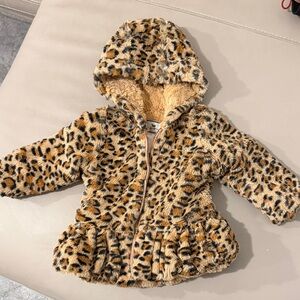 Leopard Print Kids Jacket
